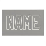 Custom Gray Gray Beach Towel