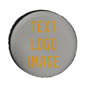 Custom Gray Yellow Truck Tires