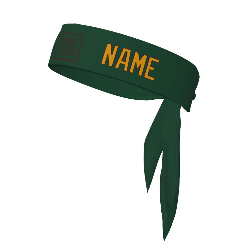 Custom Green Yellow Headband