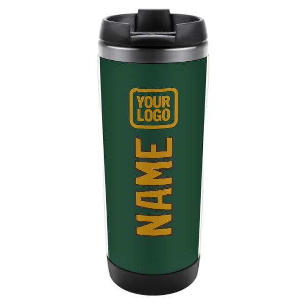 Custom Green Yellow Stainless Steel Water Cup