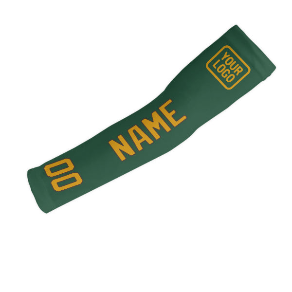 Custom Green Yellow Arm Sleeve