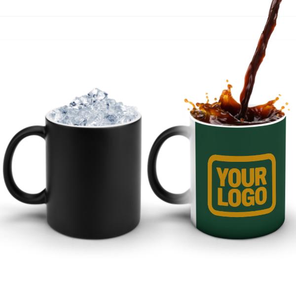 Custom Green Yellow Magic Mug