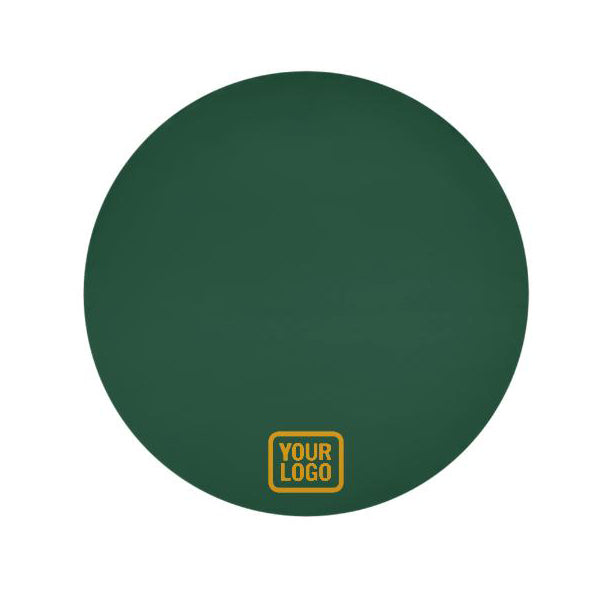 Custom Green Yellow Round Table Cloth