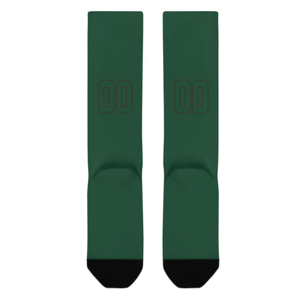 Custom Green Green Knee-High Sock