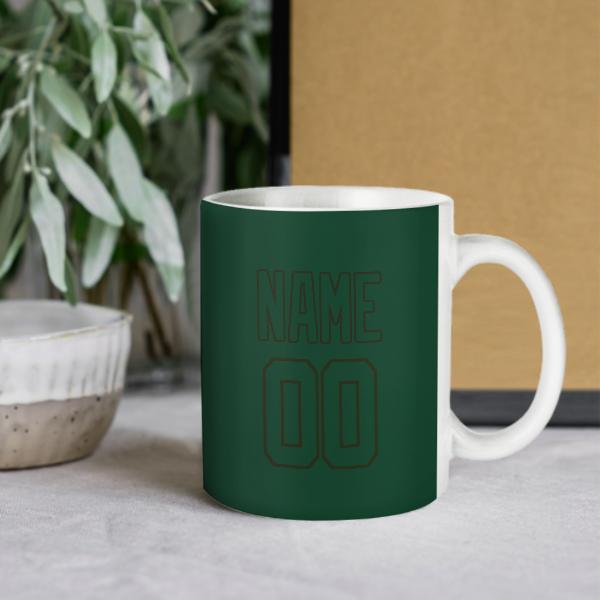 Custom Green Green Mug
