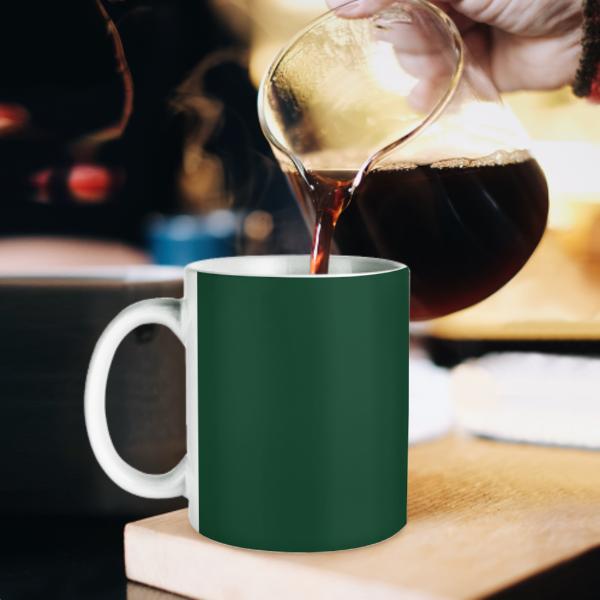 Custom Green Green Mug