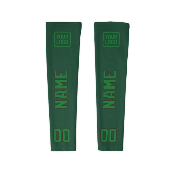 Custom Green Emerald Green Arm Sleeve