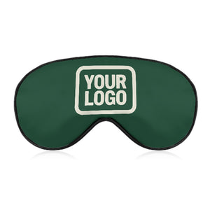 Custom Green Cream Sleep Mask