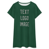 Custom Green Gray Nachthemd