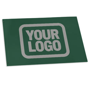 Custom Green Gray Flag