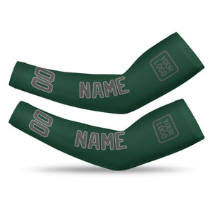 Custom Green Dark Grey Arm Sleeve