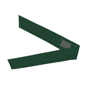 Custom Green Dark Grey Headband
