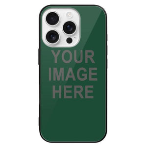 Custom Green Dark Grey Phone Case