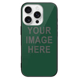 Custom Green Dark Grey Phone Case
