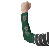 Custom Green Dark Grey Arm Sleeve