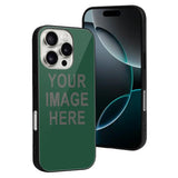 Custom Green Dark Grey Phone Case