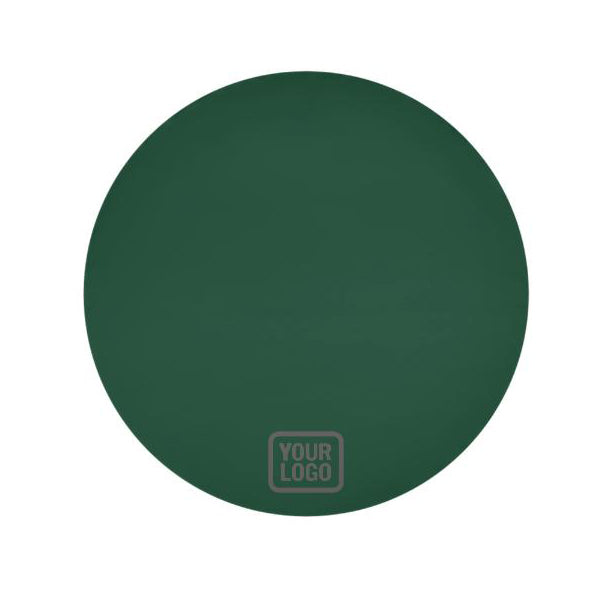 Custom Green Dark Grey Round Table Cloth