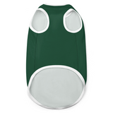 Custom Green Dark Grey Pet Vest