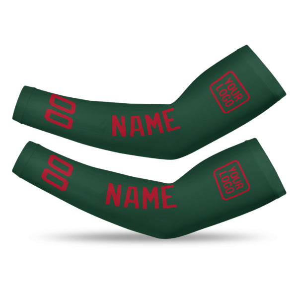 Custom Green Red Arm Sleeve