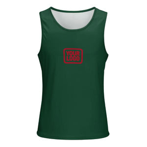 Custom Green Red Men's Tank Top