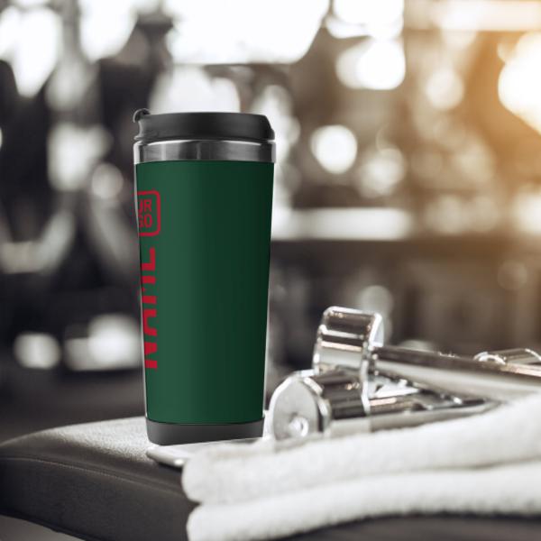 Custom Green Red Stainless Steel Water Cup