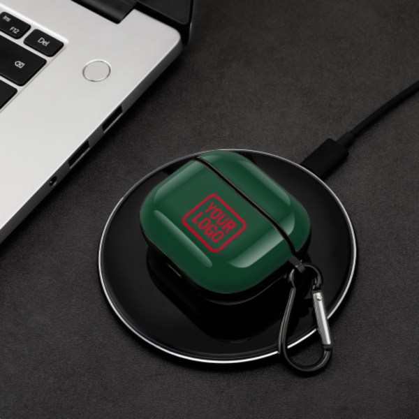 Custom Green Red AirPods Case (3rd Generation)