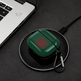 Custom Green Red AirPods Case (3rd Generation)