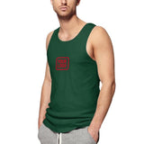 Custom Green Red Men's Tank Top
