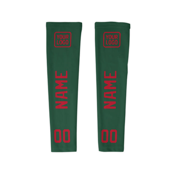 Custom Green Red Arm Sleeve