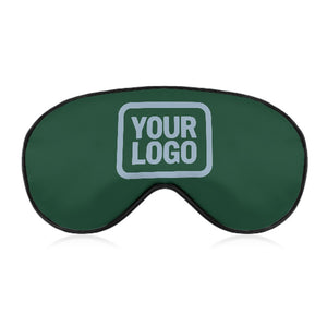 Custom Green Light Blue Sleep Mask