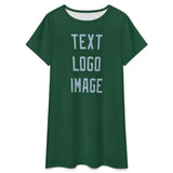 Custom Green Light Blue Nachthemd