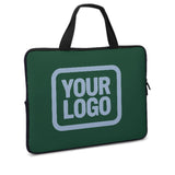 Custom Green Light Blue Laptop Bag