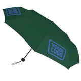 Custom Green Sky Blue Automatic Umbrella