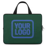 Custom Green Sky Blue Laptop Bag
