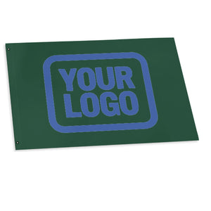 Custom Green Sky Blue Flag
