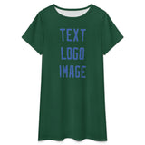 Custom Green Sky Blue Nachthemd