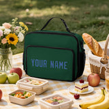 Custom Green Sky Blue Lunch Bag