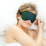 Custom Green Sky Blue Sleep Mask