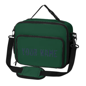 Custom Green Blue Lunch Bag
