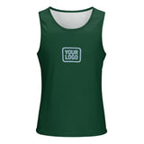 Custom Green Light Blue Men's Tank Top