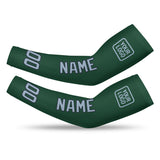 Custom Green Light Blue Arm Sleeve