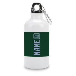 Custom Green Light Blue Sports Bottle