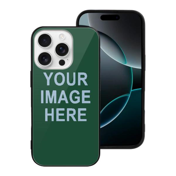 Custom Green Light Blue Phone Case