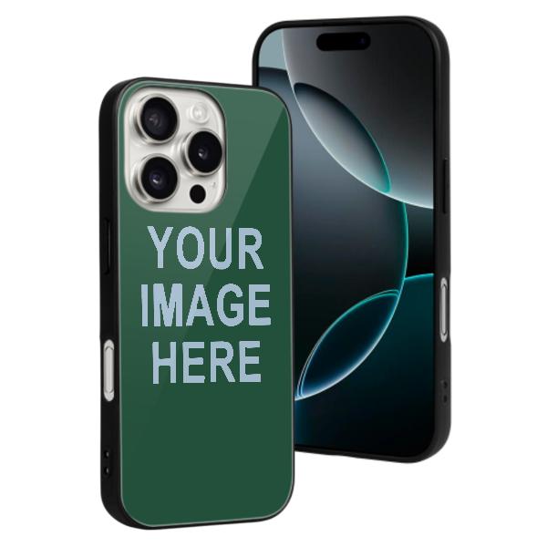 Custom Green Light Blue Phone Case