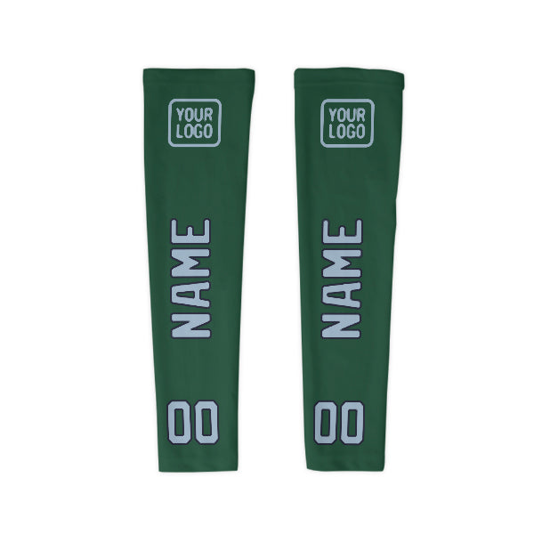 Custom Green Light Blue Arm Sleeve