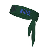 Custom Green Sky Blue Headband