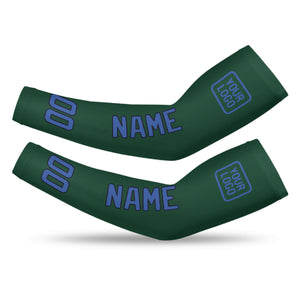 Custom Green Sky Blue Arm Sleeve