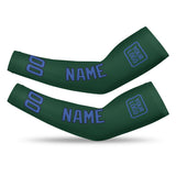 Custom Green Sky Blue Arm Sleeve