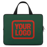 Custom Green Orange Red Laptop Bag