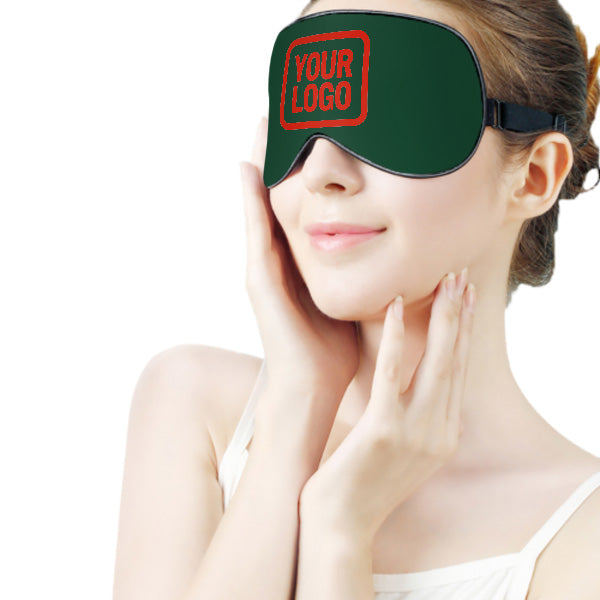 Custom Green Orange Red Sleep Mask